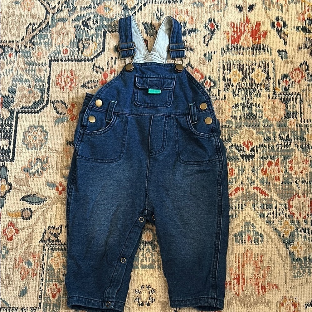 Denim Blue Kids Overalls